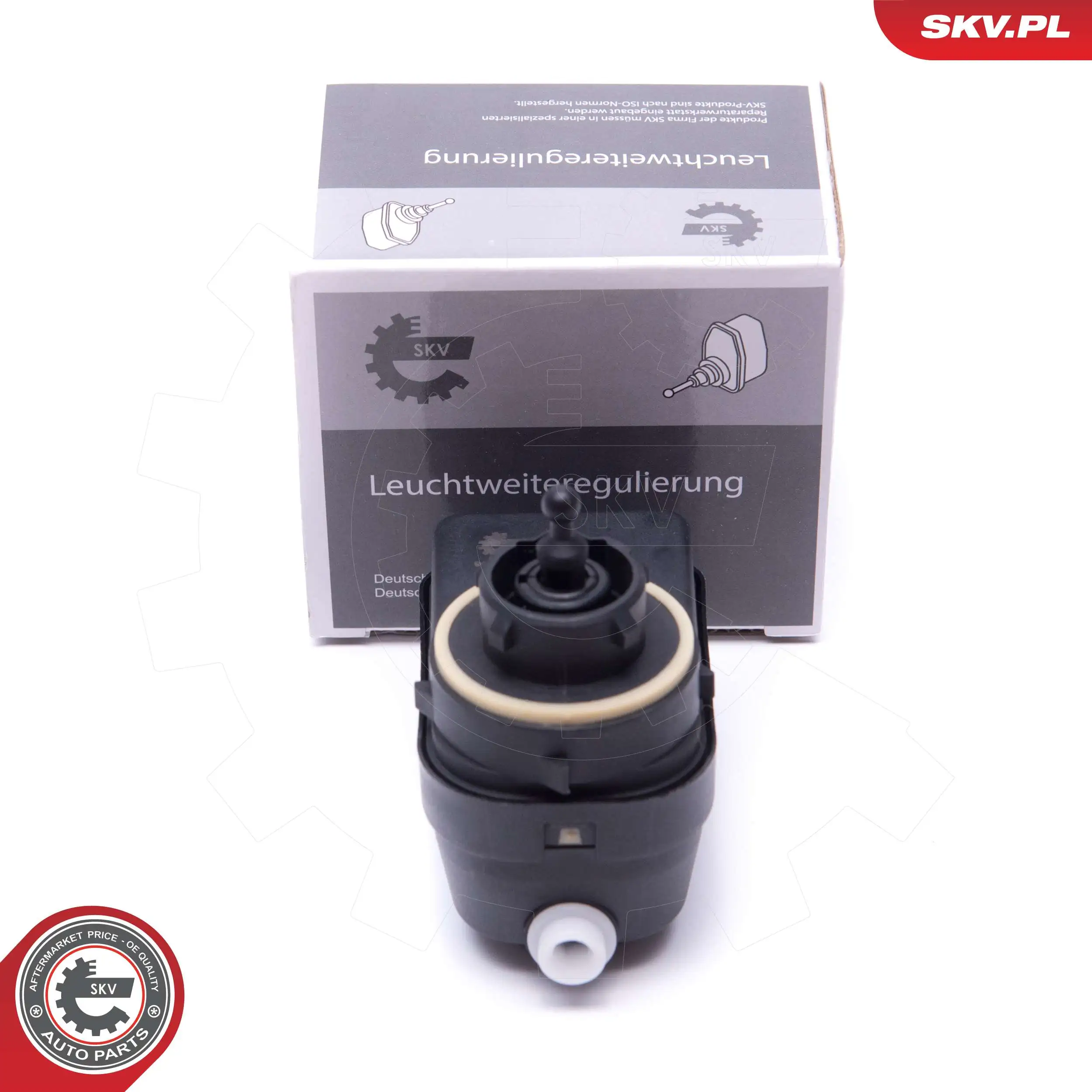 Actuator, headlight levelling